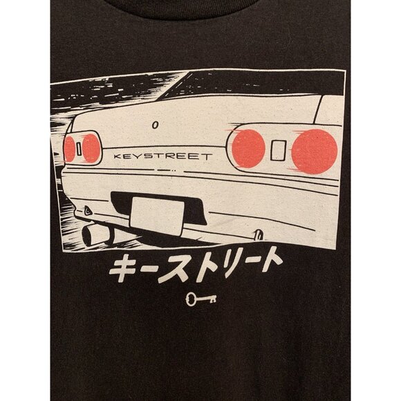 Zumiez Key Street Dreamin Black T-shirt Men’s Medium White Car Graphic Print - Picture 2 of 6